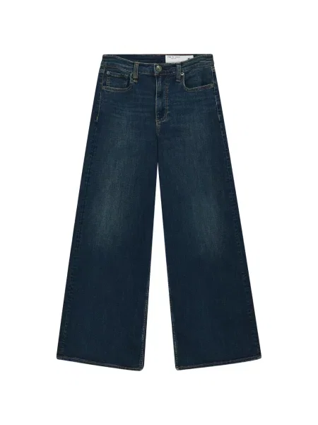 Blugi cu picior larg Rag & Bone albastru