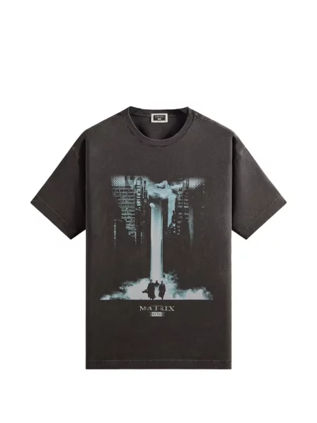 Tricou Kith cu imagine gri