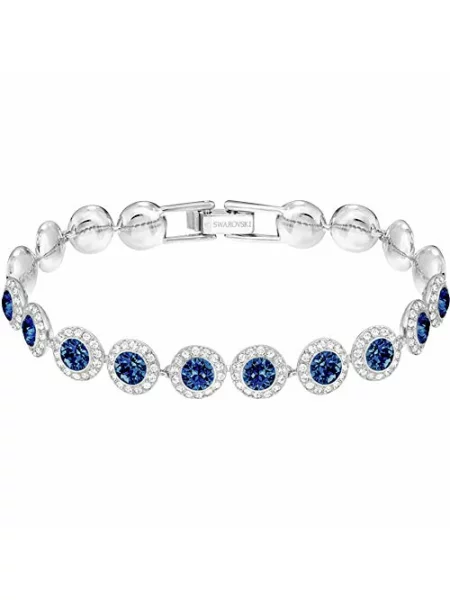 Naszyjnik Swarovski niebieski