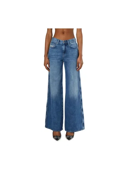 Jeansy dzwony Diesel 1978 dzwony niebieskie