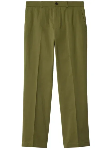 Pantaloni chino Burberry verde