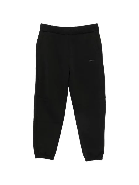 Pantaloni Calvin Klein cu imagine alergare negru