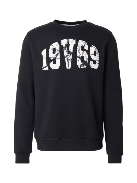 ITALIA Mikina Nico černá bílá