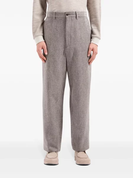 Apkirptas kelnės Giorgio Armani pilka