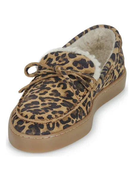 Pantofi Blackstone cu model leopard maro