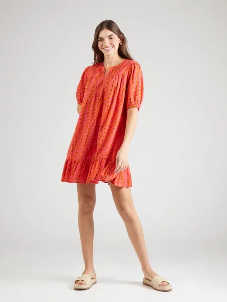 SCOTCH & SODA Rochie maro portocaliu somon galben