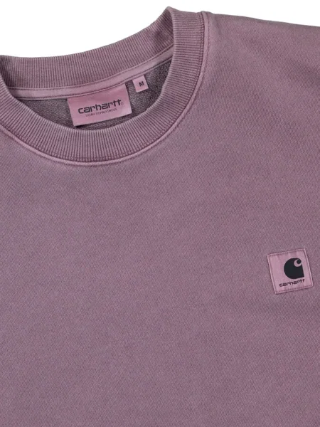 Pulover Carhartt Wip cu autograf violet