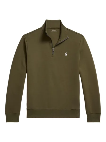 Μικρός κασκέτο Polo Ralph Lauren με χαμηλή μέση υφαίνω διαγωνίως πράσινο