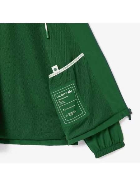 Lacoste куртка чоловіча водонепроникна зелена