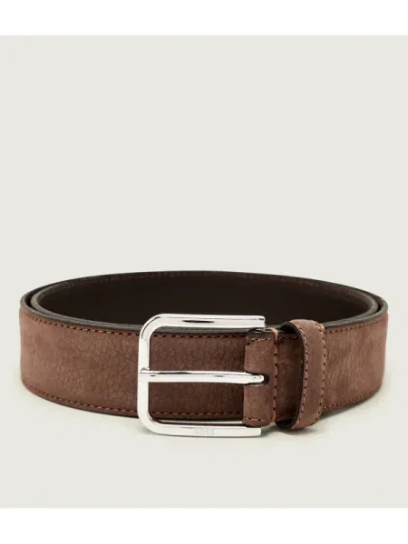 BOSS BLACK De piele negru