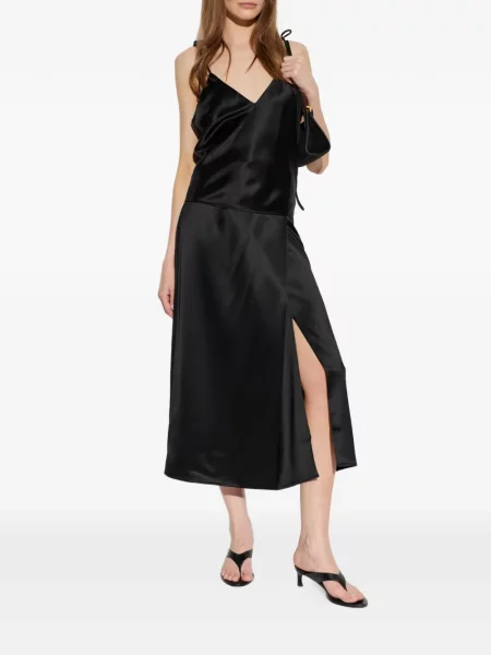 Top By Malene Birger cu legături negru
