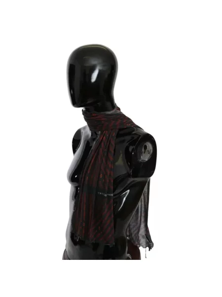 Jedwabny pasek Costume National czarny