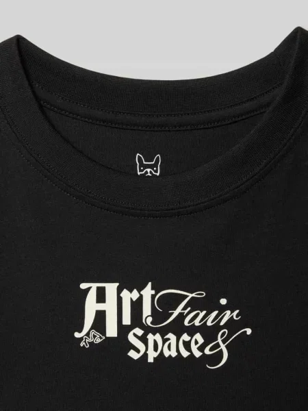 T-shirt z nadrukiem z motywem Jack & Jones czarna