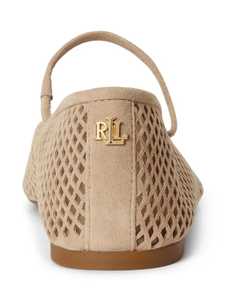 Кожаные балетки Lauren Ralph Lauren