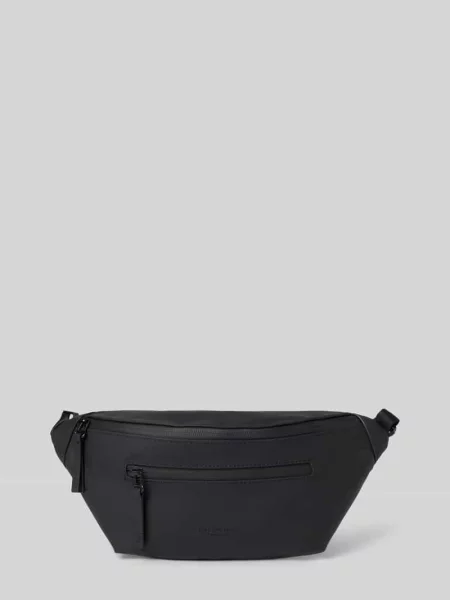 Saszetka nerka z detal z logo model SPLÄSH BUMBAG' Gaston Luga czarna