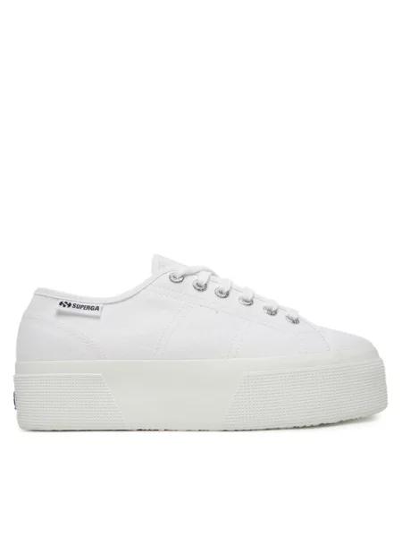 Superga Tenisky Platform bílá