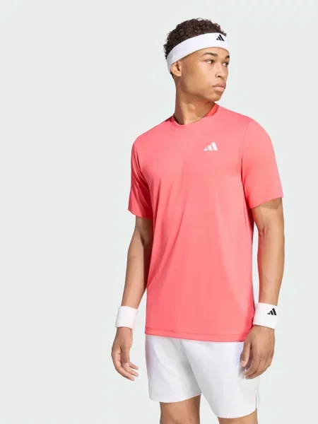 Спортивная футболка Adidas розовая