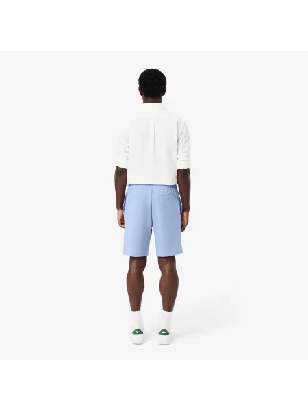 Lacoste Szorty Polarowe O Regularnym Kroju niebieski