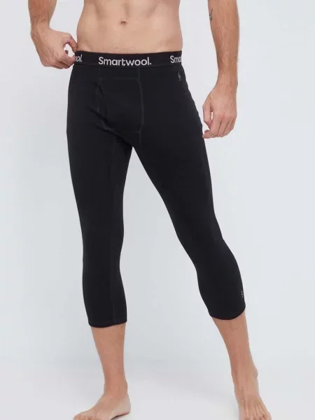 Funkční legíny Smartwool Classic Thermal Merino černá