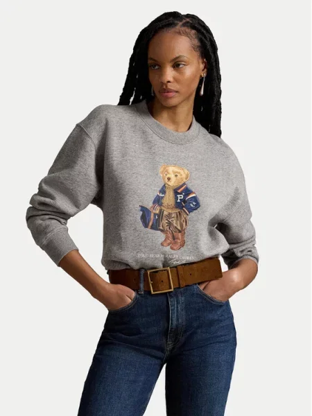 Polo majica Polo Ralph Lauren siva