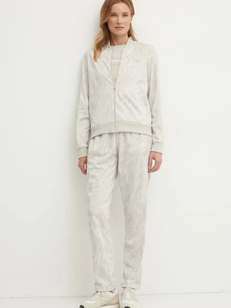 Топ adidas Essentials Linear бежевий