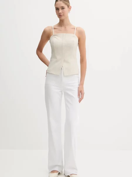 Блузка Dkny бежевий