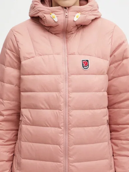 Пуховик Fjallraven розовый