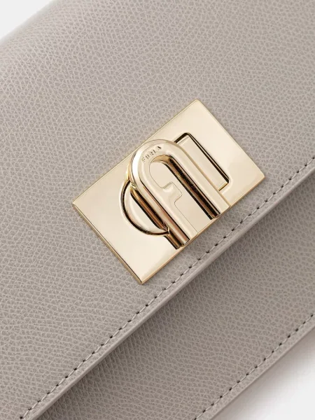 Кожаная сумка через плечо Furla