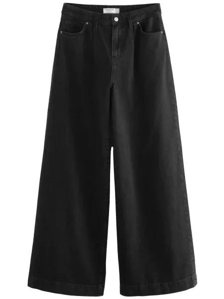 Next Elegantne kavbojke denim črn