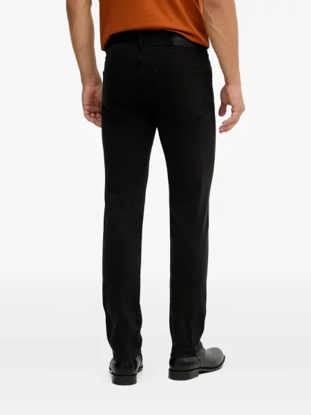 Pantaloni Boss cu autograf negru