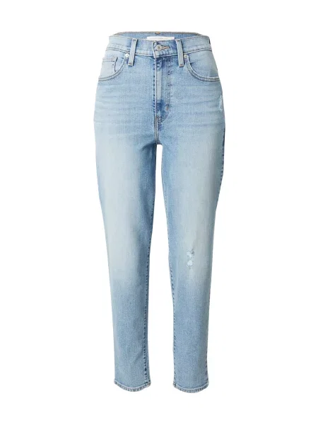 Levi's mom kavbojke HIGH WAISTED MOM JEAN modra
