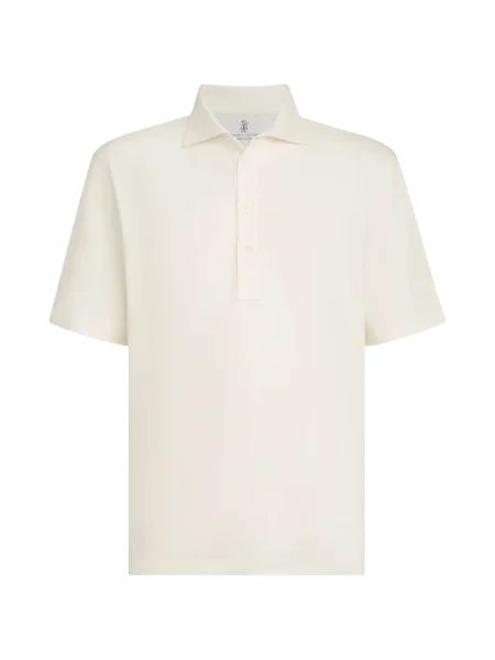 Gulerat tricou polo Brunello Cucinelli de in