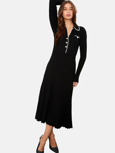 Lipsy Rochie negru alb