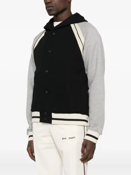 Яке Palm Angels с качулка черно