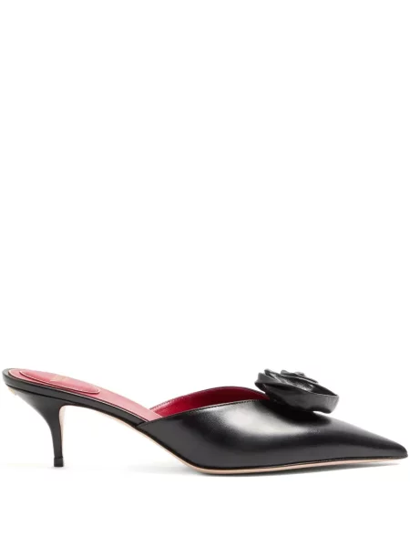 Papuci tip mules Valentino Garavani negru