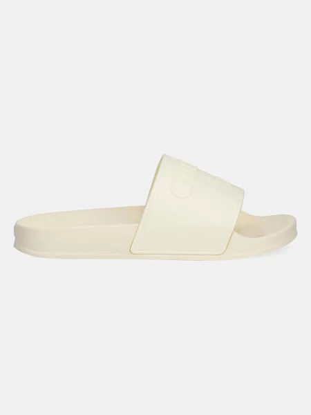 Klapki Guess beżowe