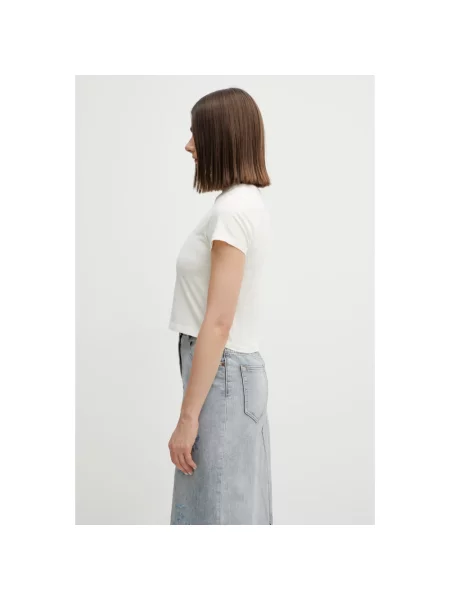 Koszulka Maison Kitsune beżowa