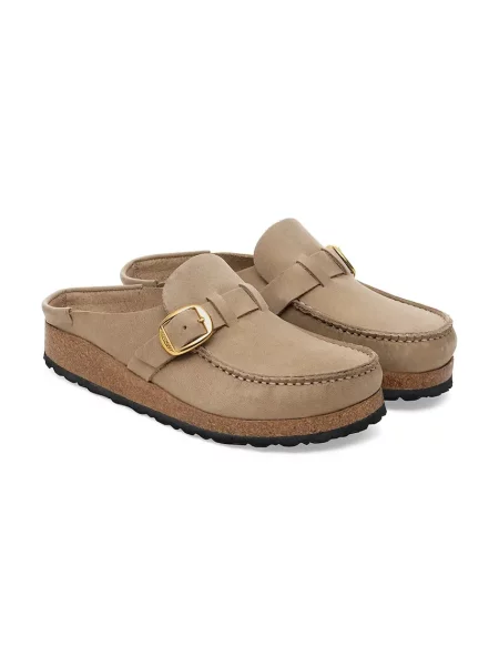 Klapki Birkenstock beżowe