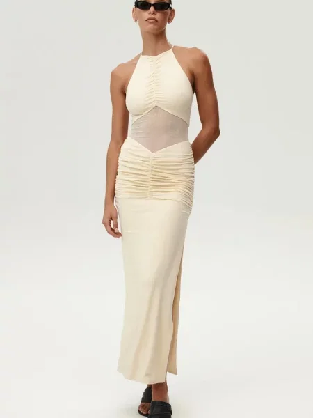 Undress Code sukienka Desert Dress beżowa