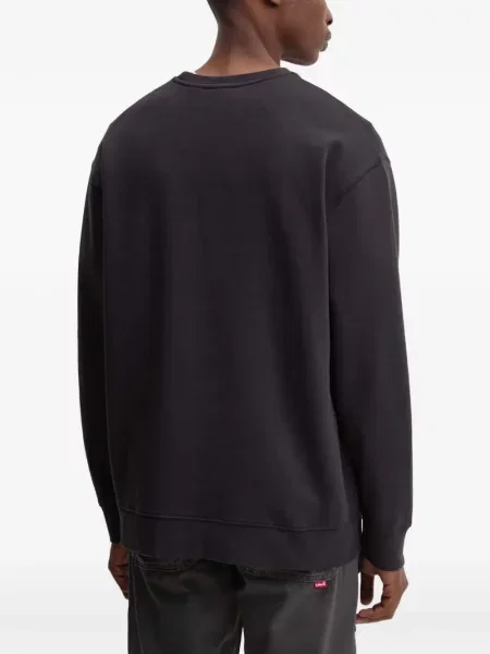 Scurt reversibil tricou Levi's® cu imagine negru