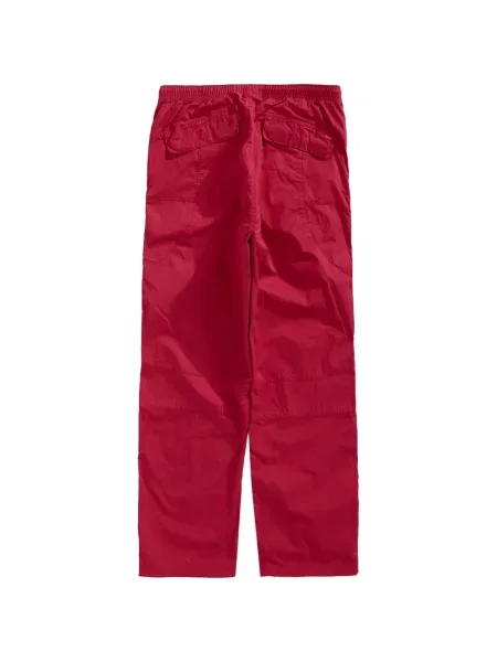 Pantaloni Supreme cu imagine roșu