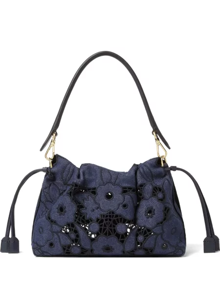 Torebka bagietka Fendi Baguette niebieska