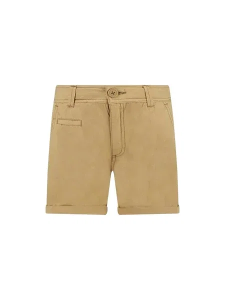 Gyerek farmer rövidnadrág Pepe Jeans bézs