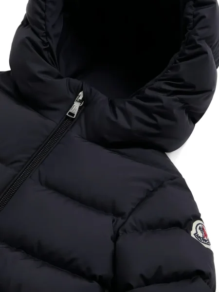 Kurtka dziecięca Moncler Enfant niebieska