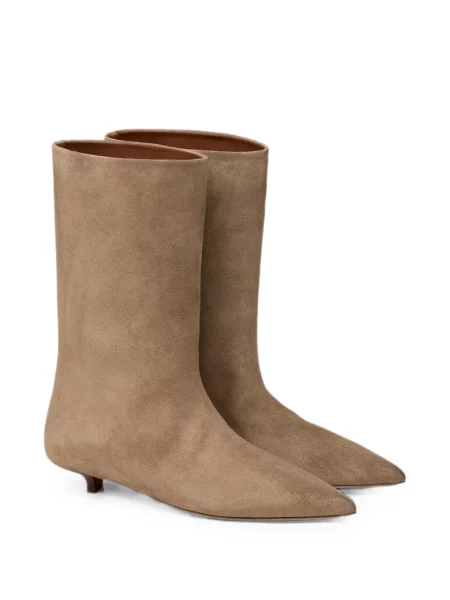 Botine Marsell din piele de căprioară