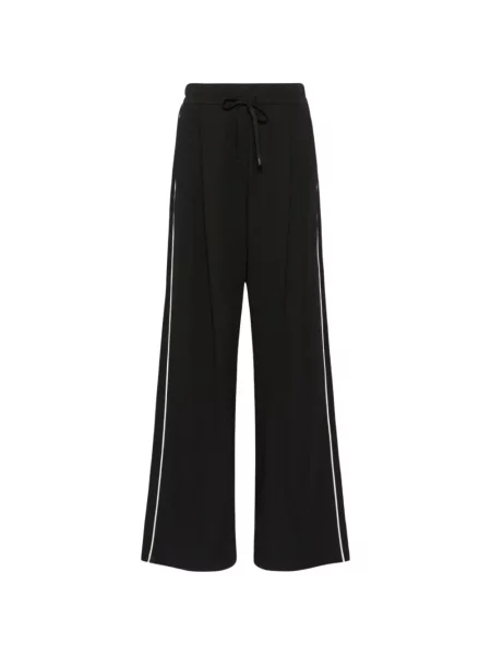 Pantaloni Weekend Max Mara tricotate negru