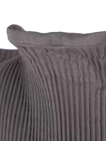 Plisirana odgovarati midi haljina Melitta Baumeister iznad koljena siva