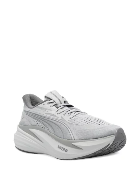 Sneakerși Puma Nitro cu perforații gri