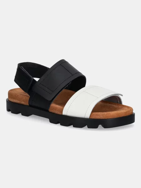 Usnjeni sandali Camper Brutus Sandal črna