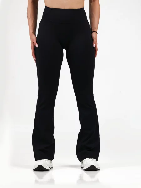 Neverover Tamprės Nova Flared Leggings' juoda